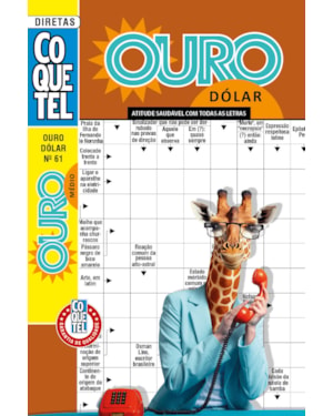 Livro coquetel ouro dólar 61: nível médio