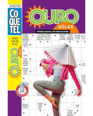 Livro Coquetel Ouro Dólar 62