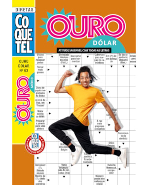 LIVRO COQUETEL OURO DÓLAR 63: NÍVEL MÉDIO