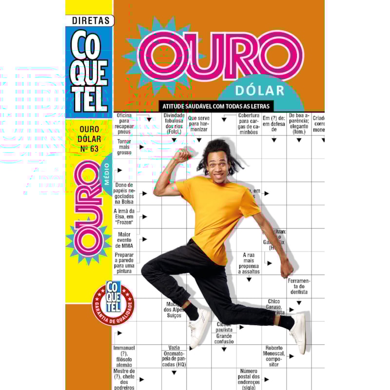 LIVRO COQUETEL OURO DÓLAR 63: NÍVEL MÉDIO