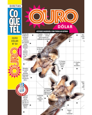 LIVRO COQUETEL OURO DÓLAR 64 S/P