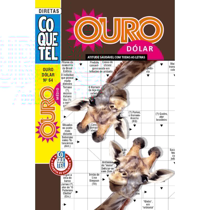 LIVRO COQUETEL OURO DÓLAR 64 S/P