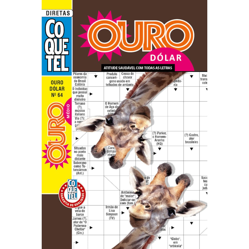 LIVRO COQUETEL OURO DÓLAR 64 S/P