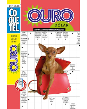 LIVRO COQUETEL OURO DÓLAR 65
