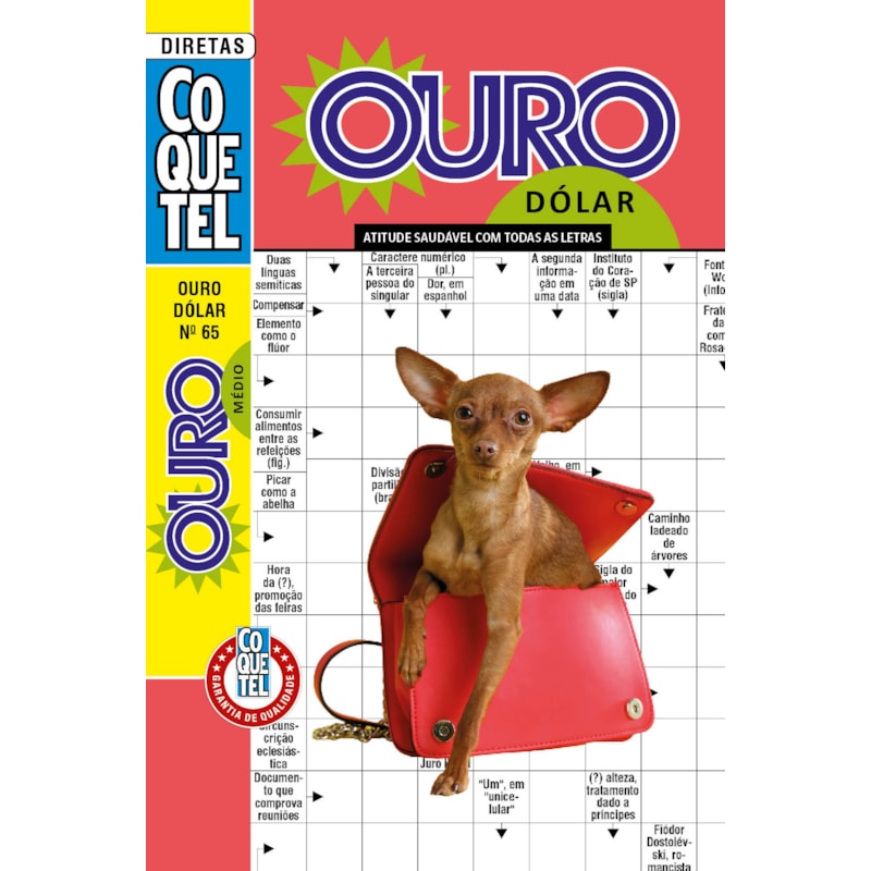 Livro Coquetel Ouro Dólar 65