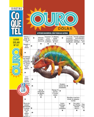 LIVRO COQUETEL OURO DÓLAR 67