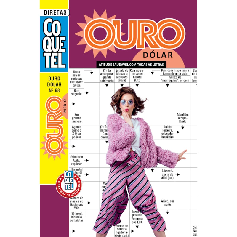 LIVRO COQUETEL OURO DÓLAR 68