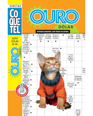 LIVRO COQUETEL OURO DÓLAR 69