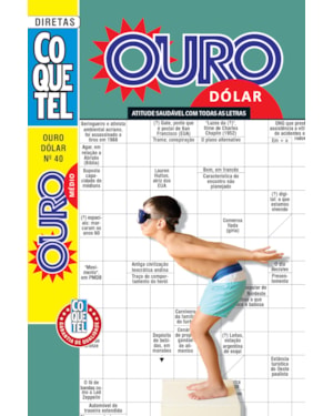LIVRO COQUETEL OURO DÓLAR ED 40
