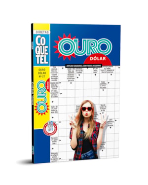 LIVRO COQUETEL OURO DÓLAR NÍVEL MÉDIO ED 27