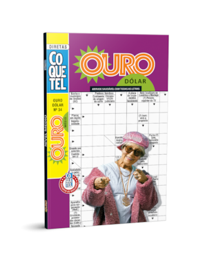 LIVRO COQUETEL OURO DÓLAR NÍVEL MÉDIO ED 34