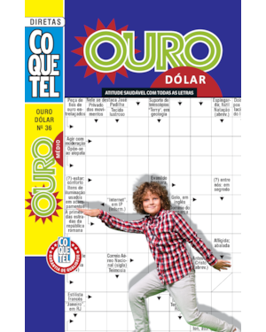 LIVRO COQUETEL OURO DÓLAR NÍVEL MÉDIO ED 36