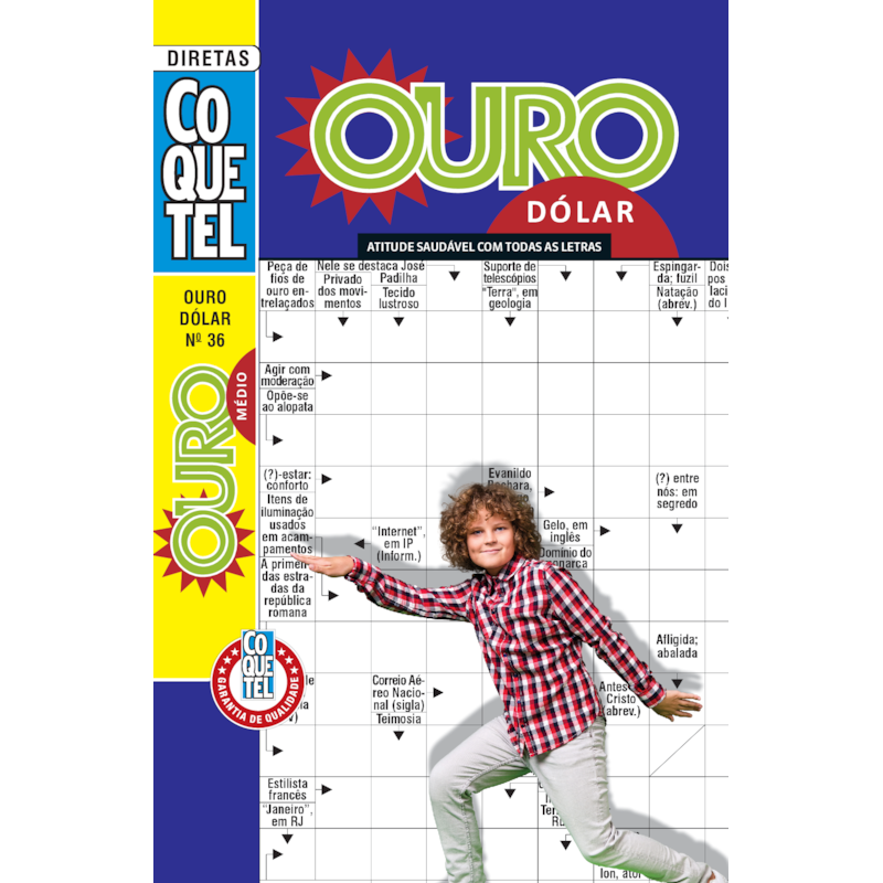 LIVRO COQUETEL OURO DÓLAR NÍVEL MÉDIO ED 36