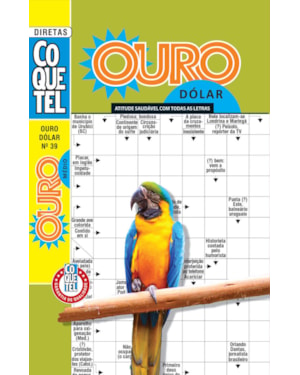 LIVRO COQUETEL OURO DÓLAR NÍVEL MÉDIO ED 39