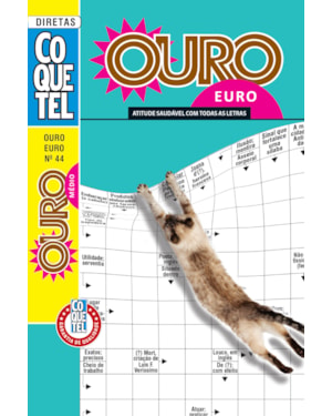 LIVRO COQUETEL OURO EURO 44
