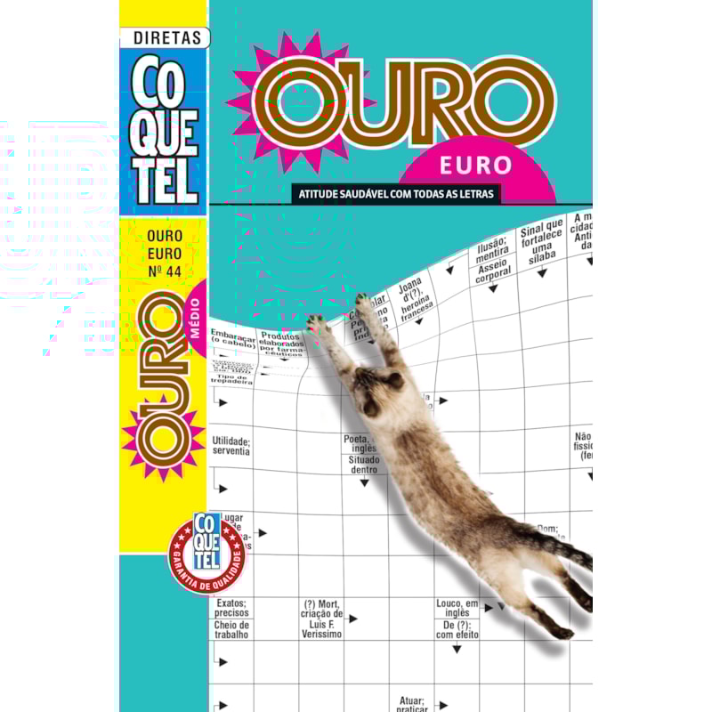 LIVRO COQUETEL OURO EURO 44