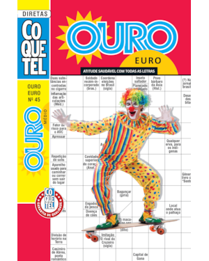 LIVRO COQUETEL OURO EURO 45