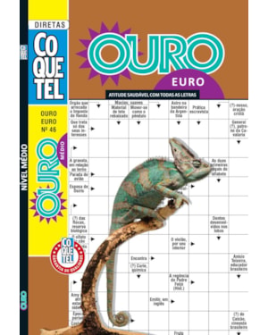 LIVRO COQUETEL OURO EURO 46