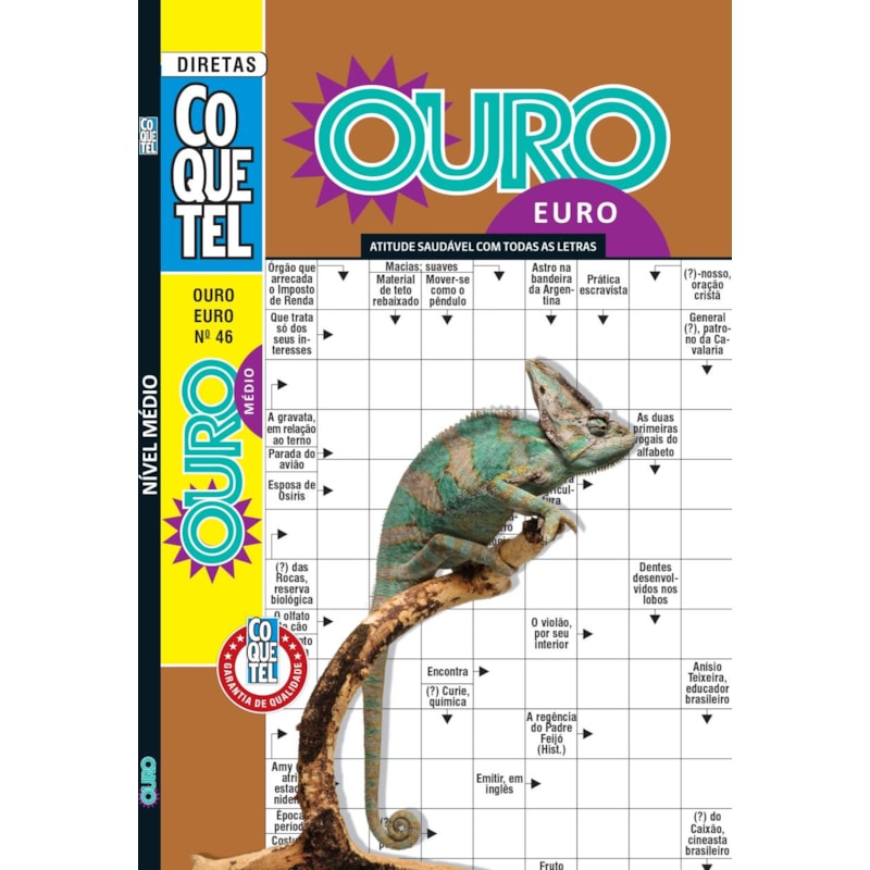LIVRO COQUETEL OURO EURO 46