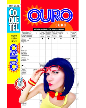 LIVRO COQUETEL OURO EURO 49