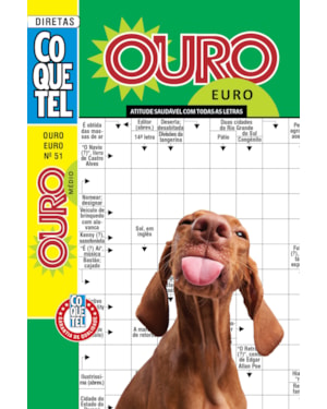 Livro coquetel ouro euro 51