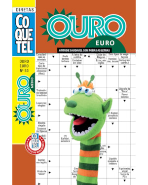 Livro coquetel ouro euro 53