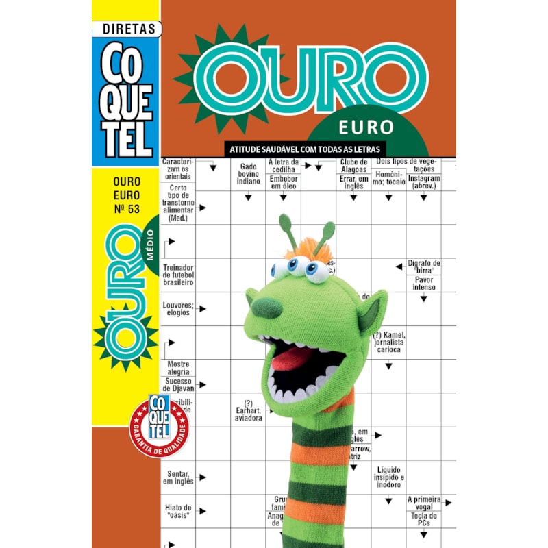 LIVRO COQUETEL OURO EURO 53