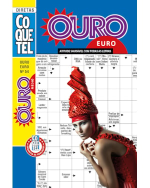 LIVRO COQUETEL OURO EURO 54
