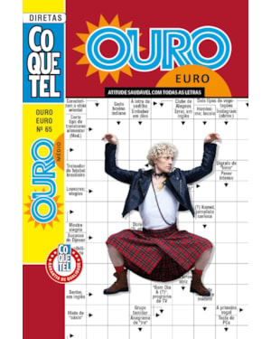 LIVRO COQUETEL OURO EURO 65 S/P: NÍVEL MÉDIO