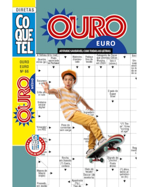 LIVRO COQUETEL OURO EURO 66: NÍVEL MÉDIO
