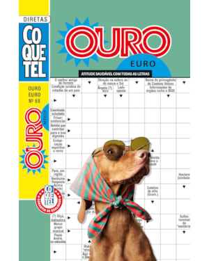 LIVRO COQUETEL OURO EURO 68: NÍVEL MÉDIO