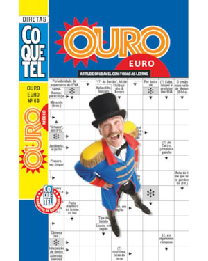 LIVRO COQUETEL OURO EURO 69: NÍVEL MÉDIO