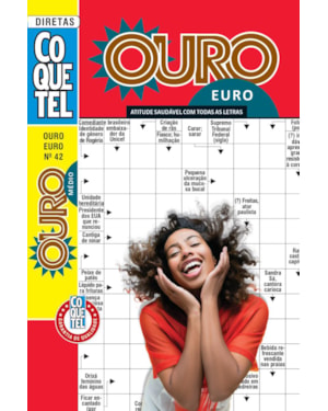 LIVRO COQUETEL OURO EURO ED 42