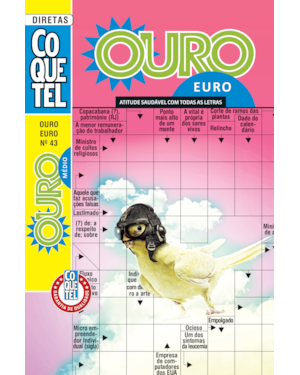 LIVRO COQUETEL OURO EURO ED 43