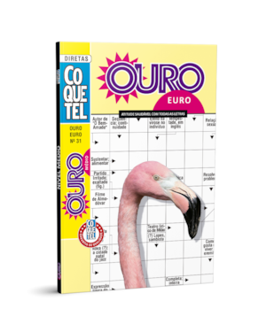 LIVRO COQUETEL OURO EURO NÍVEL MÉDIO ED 31