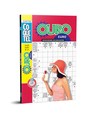 LIVRO COQUETEL OURO EURO NÍVEL MÉDIO ED 33