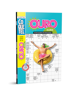 LIVRO COQUETEL OURO EURO NÍVEL MÉDIO ED 34