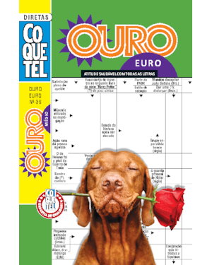 LIVRO COQUETEL OURO EURO NÍVEL MÉDIO ED 39