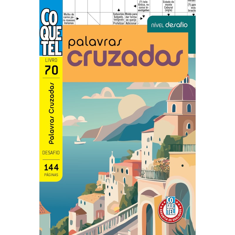 LIVRO COQUETEL PAL CRUZ DESAFIO 70