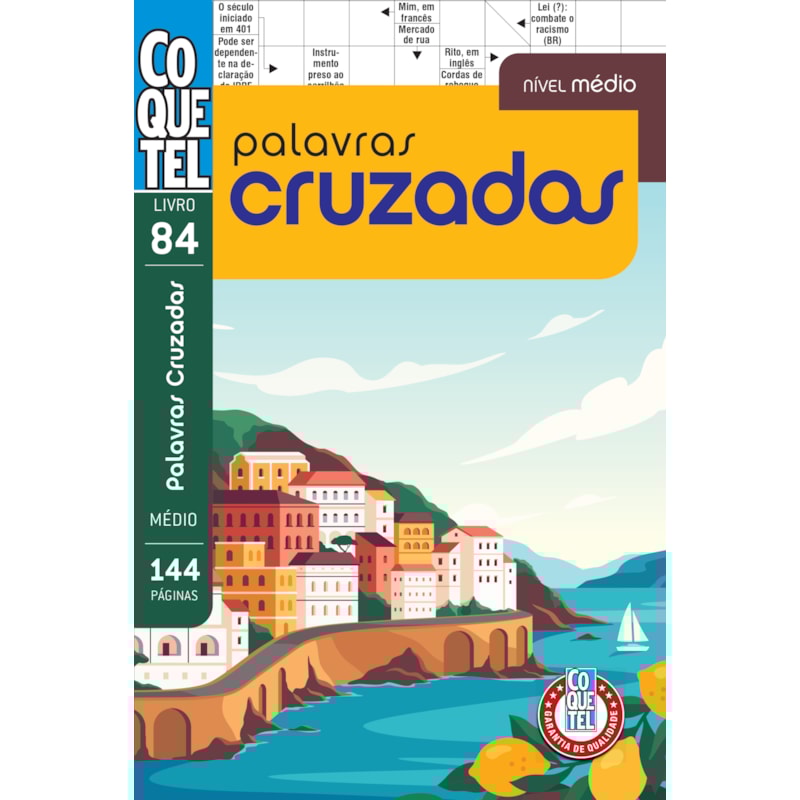 LIVRO COQUETEL PAL CRUZ MÉDIO 84