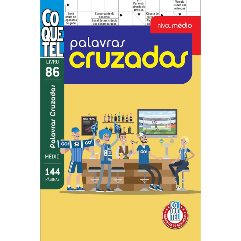 LIVRO COQUETEL PAL CRUZ MÉDIO 86
