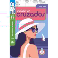 LIVRO COQUETEL PALAVRAS-CRUZADAS 74: NÍVEL FÁCIL