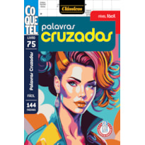 LIVRO COQUETEL PALAVRAS-CRUZADAS 75: NÍVEL FÁCIL