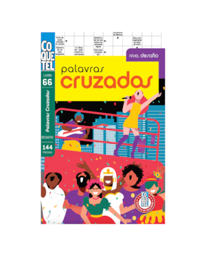 LIVRO COQUETEL PALAVRAS CRUZADAS DESAFIO 66