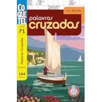 LIVRO COQUETEL PALAVRAS-CRUZADAS DESAFIO 70