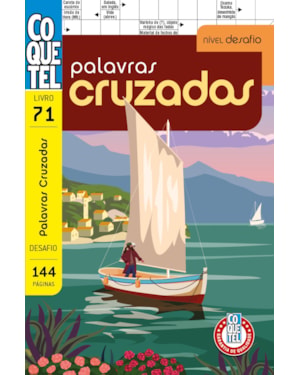 LIVRO COQUETEL PALAVRAS-CRUZADAS DESAFIO 71