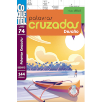 LIVRO COQUETEL PALAVRAS-CRUZADAS DESAFIO 74