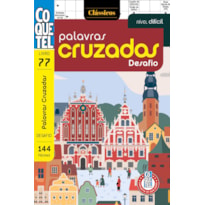 Livro Coquetel Palavras Cruzadas Desafio 77
