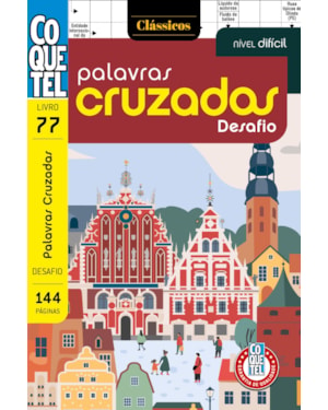 LIVRO COQUETEL PALAVRAS CRUZADAS DESAFIO 77