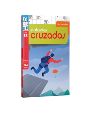 LIVRO COQUETEL PALAVRAS CRUZADAS DESAFIO ED 55